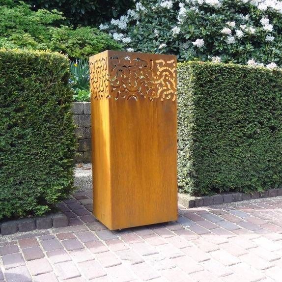 CorTenstaal tuinhaarden van Burni