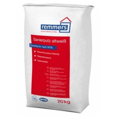 Remmers Saneerputz Antiekwit 20kg