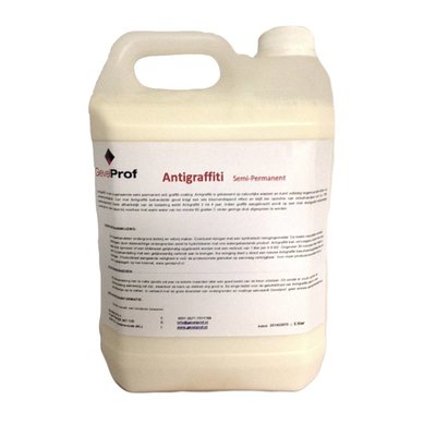 Gevelprof Semi-Permanente Anti-Graffiti coating 5L