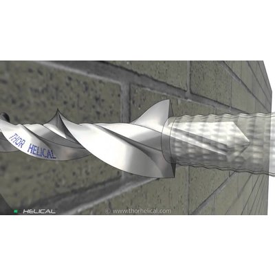 Thor Helical Renovatiespouwanker 9mm RVS316