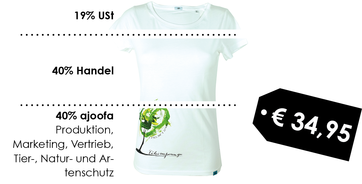 T-Shirt Kostenaufstellung