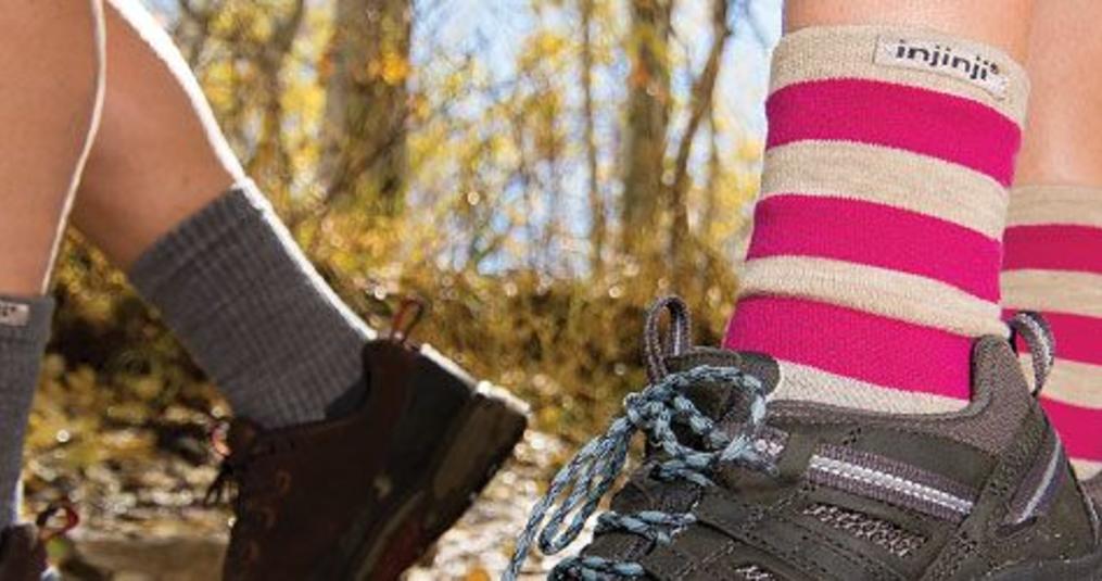 Promo Dodentocht: 10% korting op de Injinji Outdoor Midweight Crew