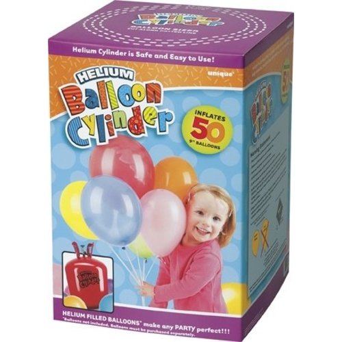 Helium wegwerp tank 50 ballonnen Helium wegwerp tank 50 ballonnen
