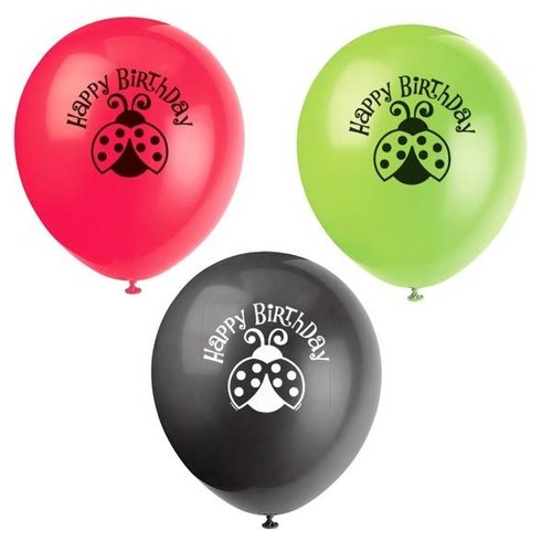 Ballonnen latex, Lively Ladybugs Ballonnen latex, Lively Ladybugs