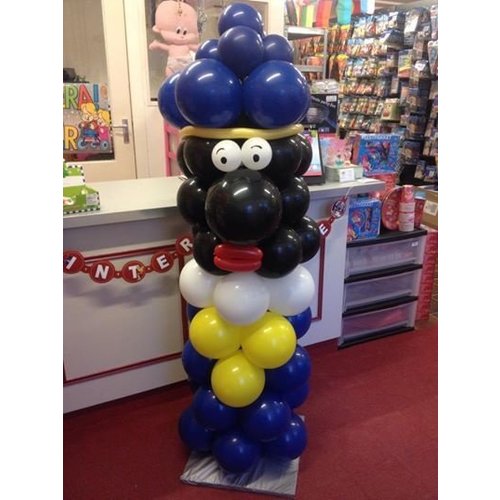 Zwarte piet ballon decoratie Zwarte piet ballon decoratie