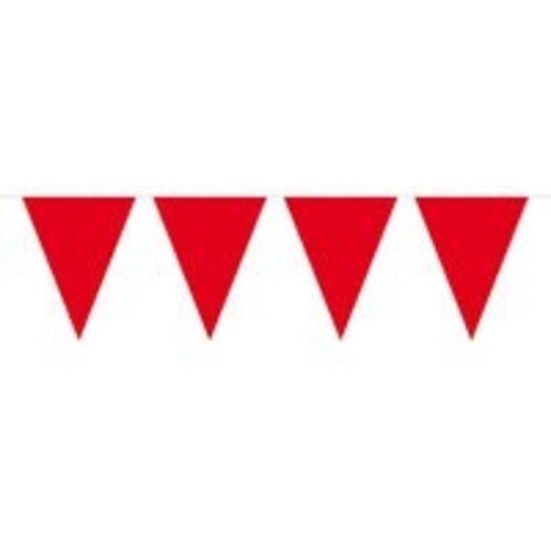 vlaggenlijn, effen rood. 10 meter. vlaggenlijn, effen rood. 10 meter.