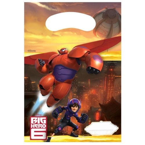 Big hero 6 uitdeelzakjes Big hero 6 uitdeelzakjes