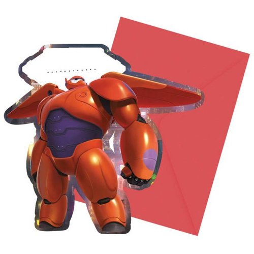 Big hero 6 uitnodigingen Big hero 6 uitnodigingen