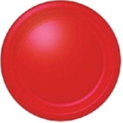 Gebaksbordje rood, 18 cm / 20 stuks Gebaksbordje rood, 18 cm / 20 stuks