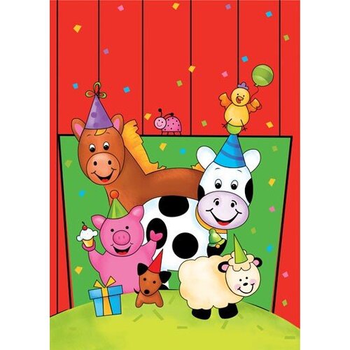 Feestzakjes boerderijfeestje 1 jaar Feestzakjes boerderijfeestje 1 jaar