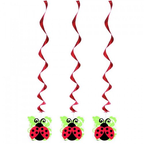 Hangdecoratie, 3 stuk, Lively Ladybug Hangdecoratie, 3 stuk, Lively Ladybug