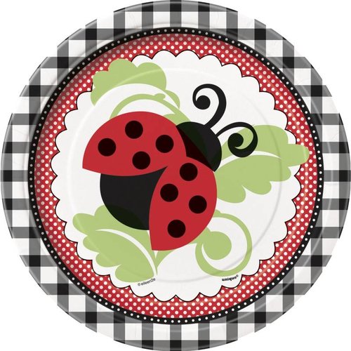 Gebaksbordjes, Lively Ladybugs Gebaksbordjes, Lively Ladybugs