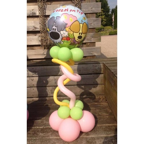 Woezel en Pip draai decoratie ballon Woezel en Pip draai decoratie ballon