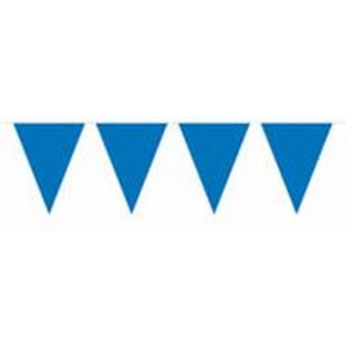 Donkerblauwe vlaggenlijn 10 meter Donkerblauwe vlaggenlijn 10 meter