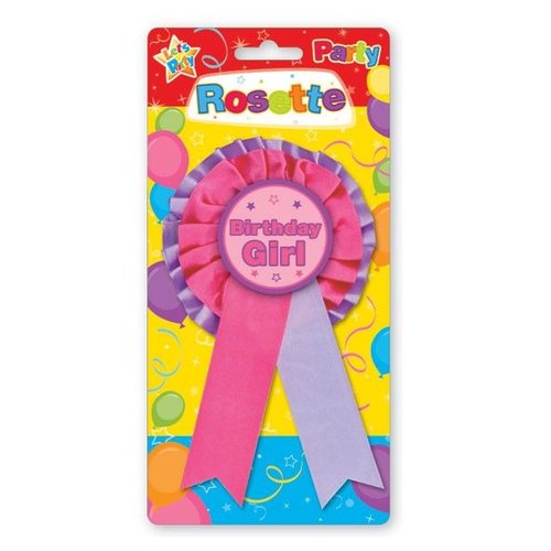 Badge voor de jarige job (roze) Badge voor de jarige job (roze)