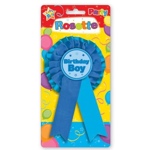 Badge voor de jarige job (blauw) Badge voor de jarige job (blauw)