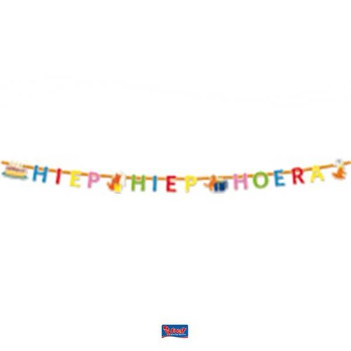 Letterslinger, Hiep Hiep Hoera Dikkie Dik Letterslinger, Hiep Hiep Hoera Dikkie Dik