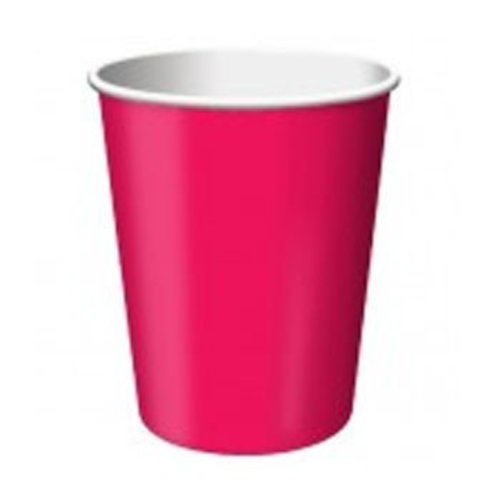 Beker, knal roze 14 stuks Beker, knal roze 14 stuks