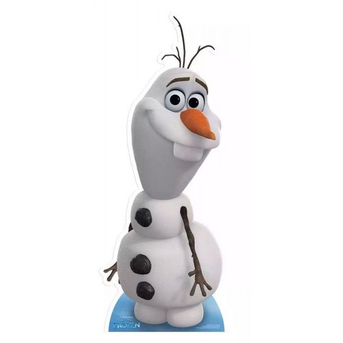 Levensgrote Olaf frozen kartonnen figuur Levensgrote Olaf frozen kartonnen figuur
