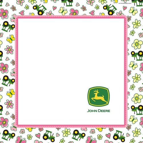 John Deere meisje servetten John Deere meisje servetten