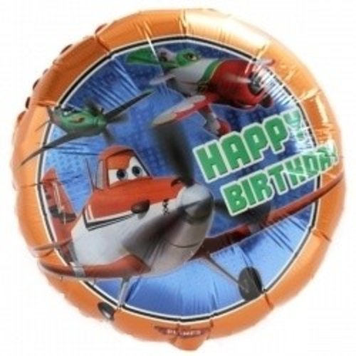 Planes folie ballon tekst Happy Birthday Planes folie ballon tekst Happy Birthday