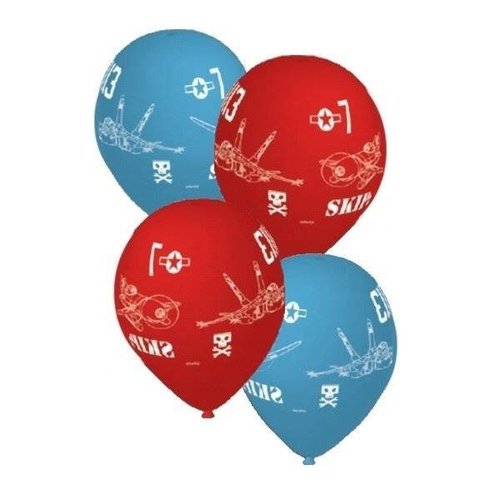 Planes Ballonnen 6 stuks Planes Ballonnen 6 stuks
