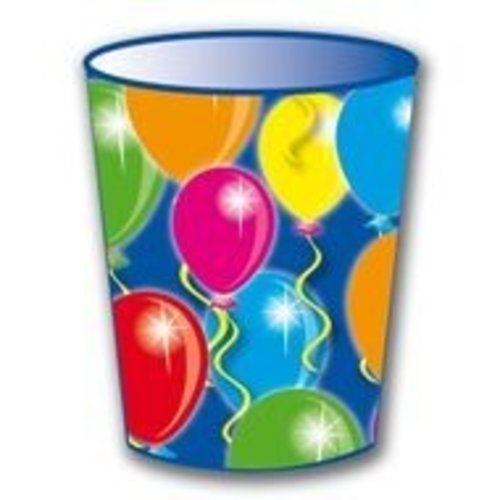 Beker, met afbeelding ballonnen Beker, met afbeelding ballonnen
