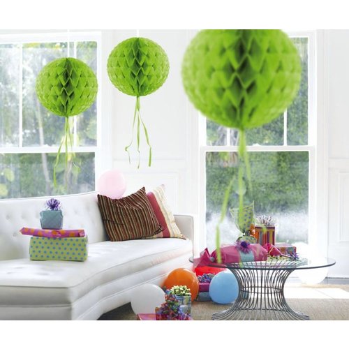 Honingraat bal, lime groen Honingraat bal, lime groen