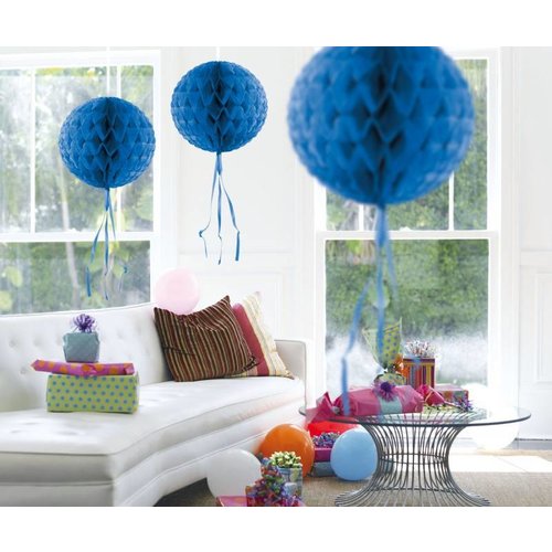 Honingraat bal, donker blauw Honingraat bal, donker blauw
