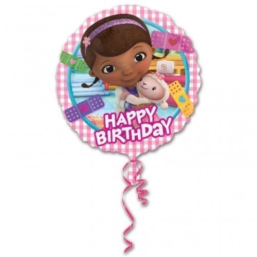 Doc McStuffins folie ballon 43cm Happy Birthday Doc McStuffins folie ballon 43cm Happy Birthday