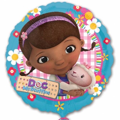 Doc McStuffins folie ballon 43cm afbeelding van de speelgoeddokter Doc McStuffins folie ballon 43cm afbeelding van de speelgoeddokter