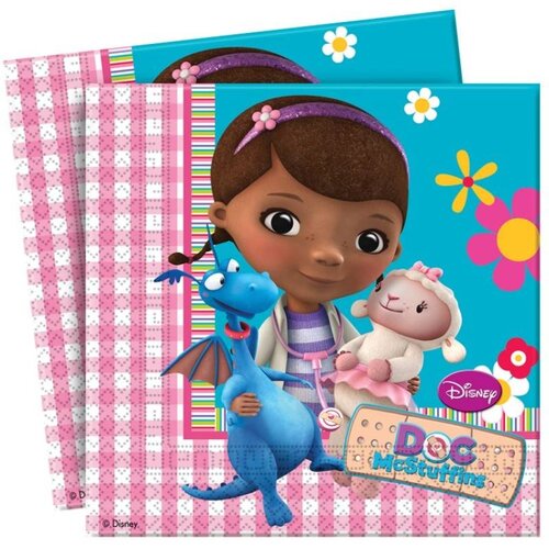 Doc McStuffins servetten Doc McStuffins servetten