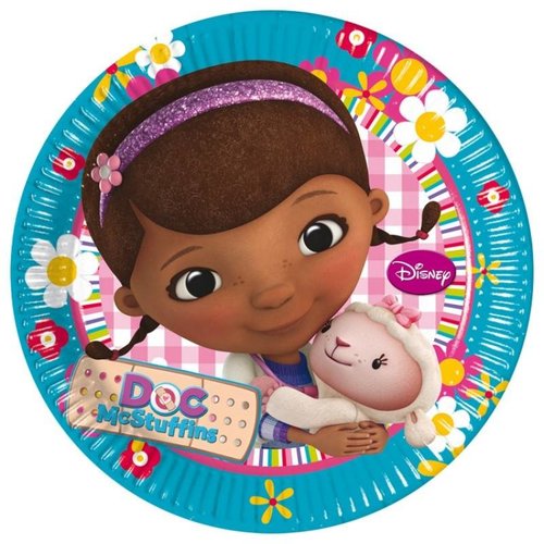 Doc McStuffins bord 23cm Doc McStuffins bord 23cm