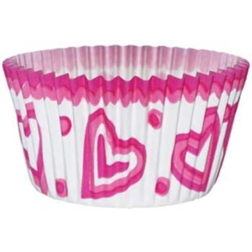 Hartjes cupcake 32 stuks Hartjes cupcake 32 stuks
