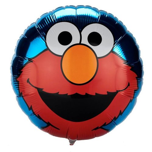 Elmo folie ballon (Elmo gezicht) Elmo folie ballon (Elmo gezicht)