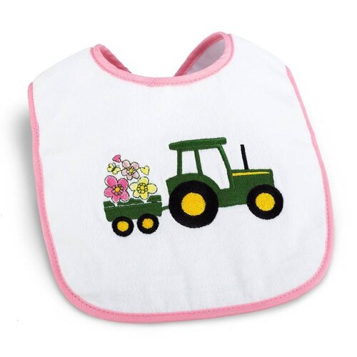 John Deere 1 jaar meisje slabbertje John Deere 1 jaar meisje slabbertje
