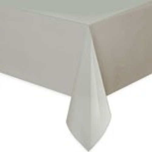Tafelkleed zilver kleur Tafelkleed zilver kleur