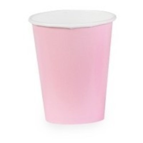 Bekers 14 stuks licht roze Bekers 14 stuks licht roze