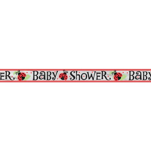 Banner slinger babyshower Lively Ladybug Banner slinger babyshower Lively Ladybug