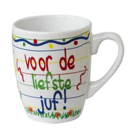 Mok voor de liefste juf Mok voor de liefste juf