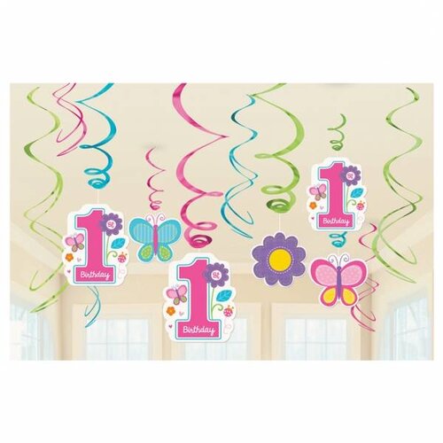 hangdecoratie eerste verjaardag vlinder hangdecoratie eerste verjaardag vlinder