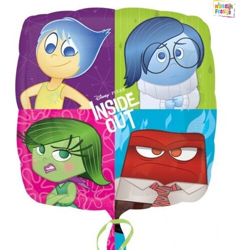 Binnenstebuiten Inside out folie ballon Binnenstebuiten Inside out folie ballon