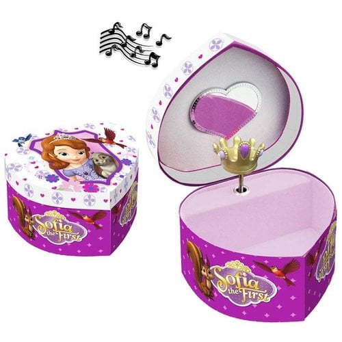 Sofia het prinsesje juwelen doosje met muziek (hart vorm) Sofia het prinsesje juwelen doosje met muziek (hart vorm)