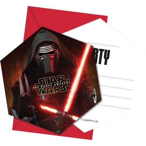 Star Wars: The Force Awakens, uitnodigingen Star Wars: The Force Awakens, uitnodigingen