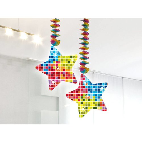 Hangdecoratie effen (serie blocks) Hangdecoratie effen (serie blocks)