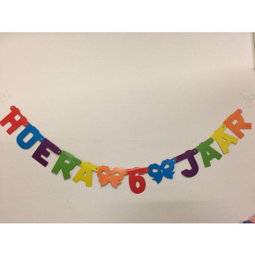 wenslijn hoera 6 jaar wenslijn hoera 6 jaar