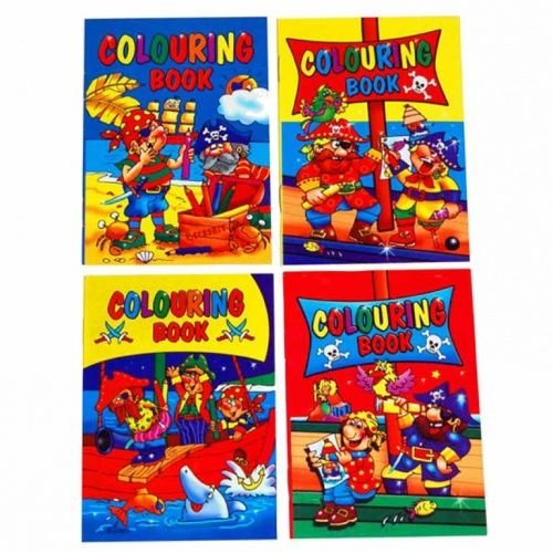 12x uitdeel kleurboekjes piraten (uitdeelcadeautjes) 12x uitdeel kleurboekjes piraten (uitdeelcadeautjes)