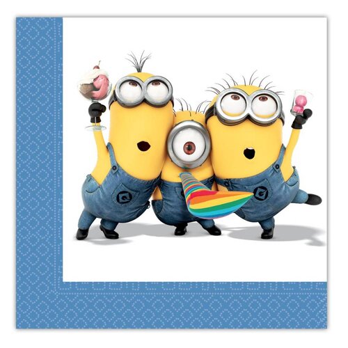 Minions / despicable Me servetten feest Minions / despicable Me servetten feest