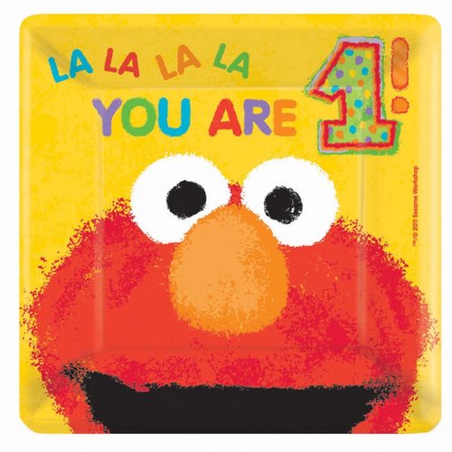 Elmo 1 jaar borden 18x (groot) Elmo 1 jaar borden 18x (groot)
