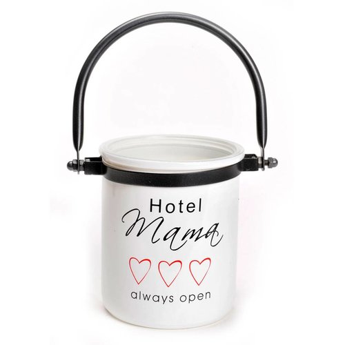 Glazen sfeerlicht "Hotel mama Glazen sfeerlicht "Hotel mama